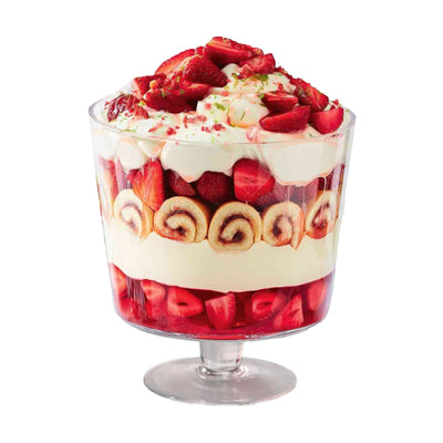 Footed Glass Trifle Bowl 3L | M&W