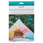 Luxe Bright Balloon Arch with Paper Honeycombs- 3 Inner Pack