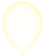 Pastel Yellow Crystal Balloons - 12" Latex (50pk)