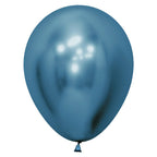 Reflex Blue Balloons - 18" Latex (15pk)