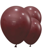 Merlot Red Balloons - 18" Latex (25pk)