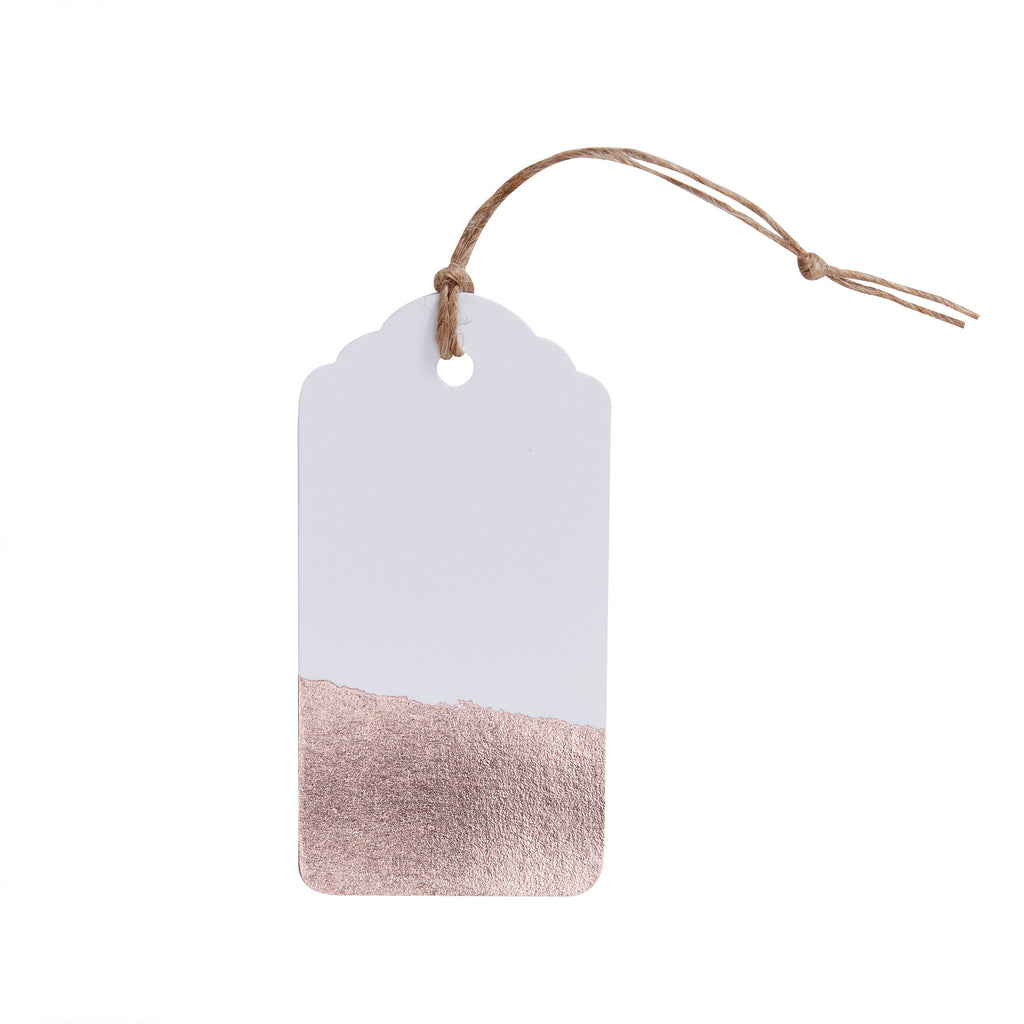 Rose Gold Wedding Luggage Place Card