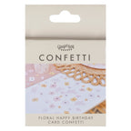 Floral Happy Birthday Confetti- 10 Inner Pack