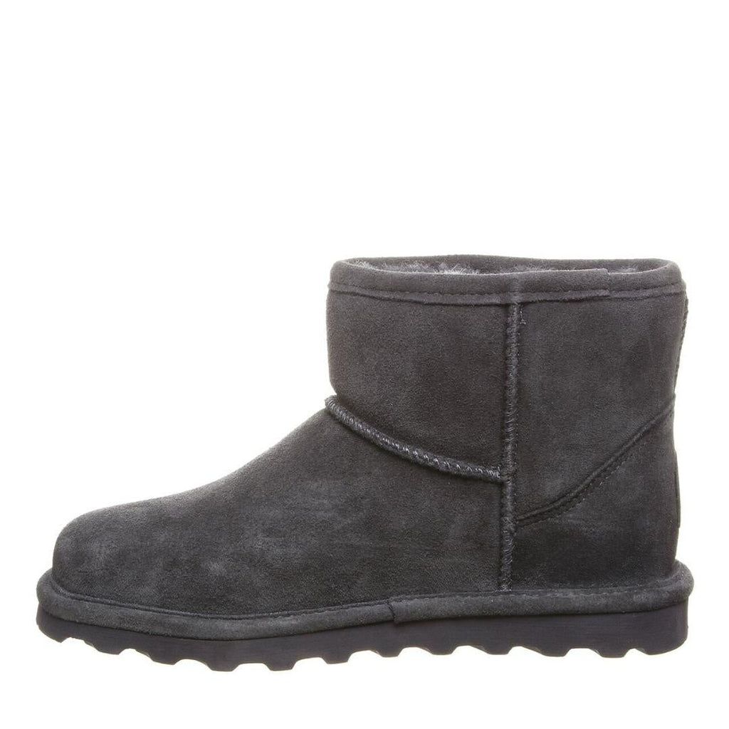BearPaw Alyssa Women's Ankle Boot Charcoal - Beales department store