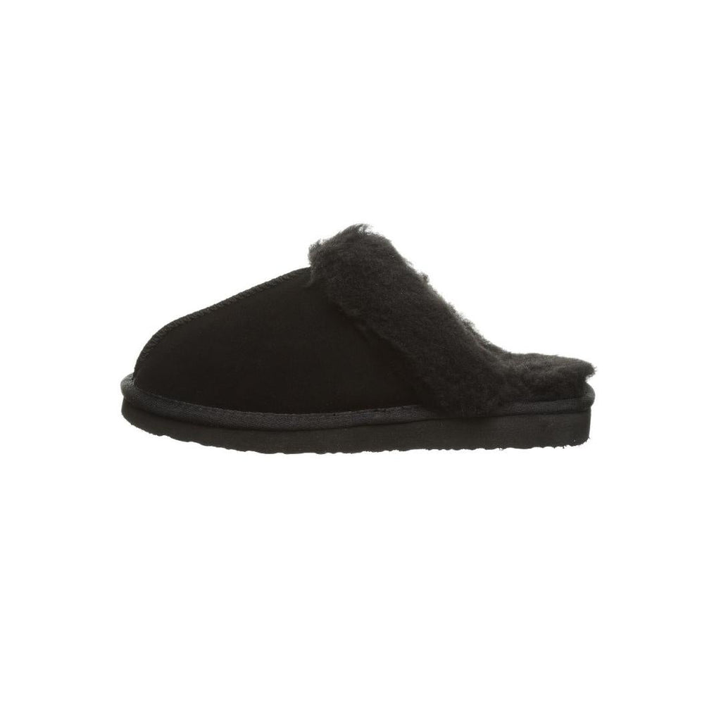 BearPaw BP00411 Margaret Slipper - Black - Beales department store