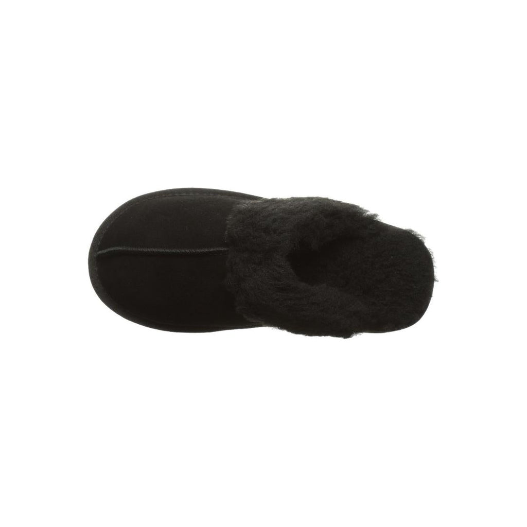 BearPaw BP00411 Margaret Slipper - Black - Beales department store