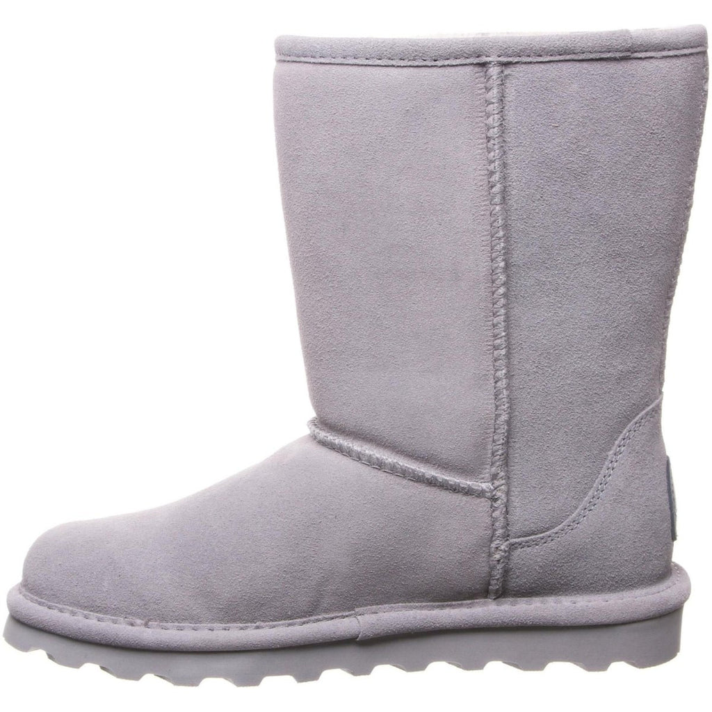 Bearpaw BP00417 Elle Short Boots - Grey Suede - Beales department store