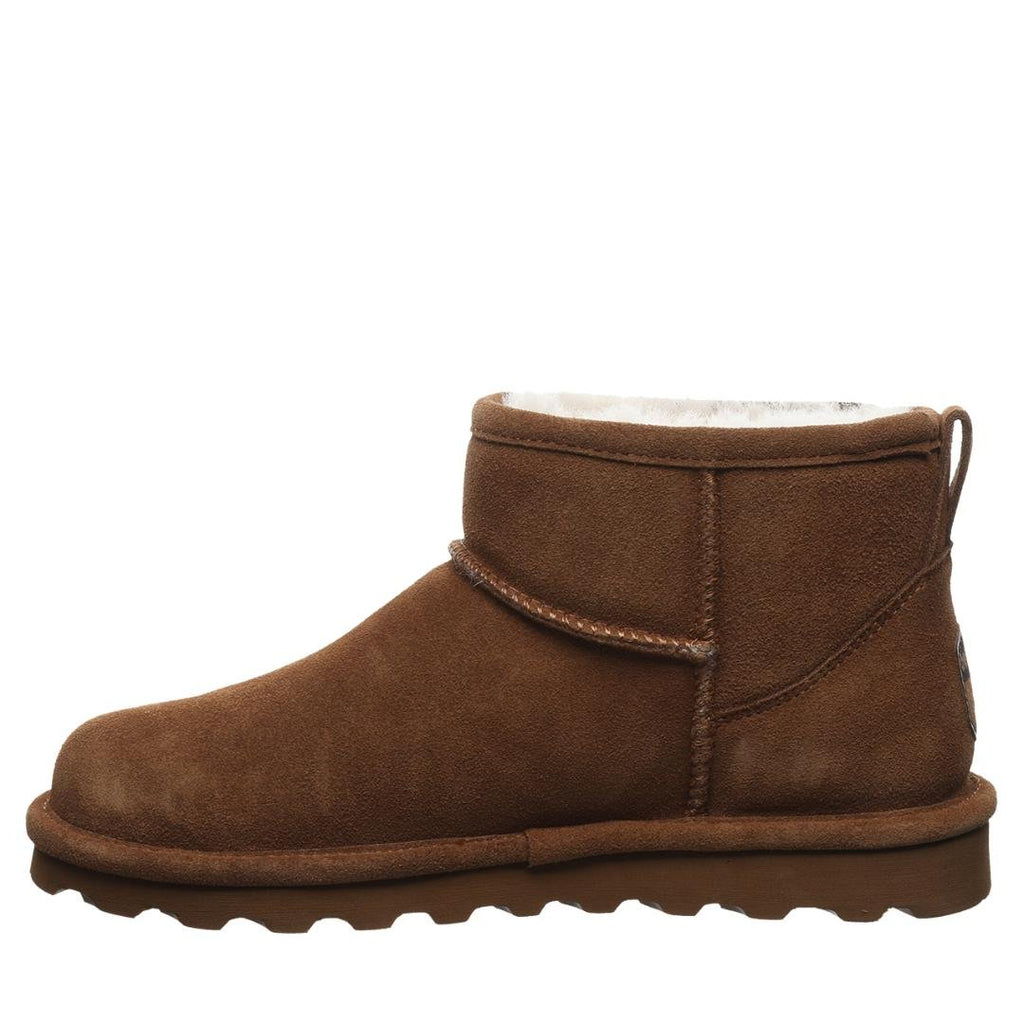 Bearpaw BP00425 Shorty Boots - Hickory Suede - Beales department store