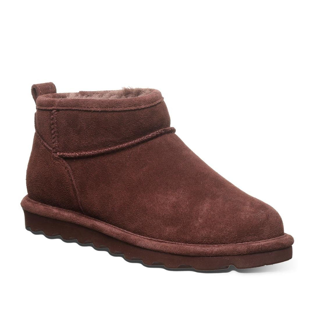 Bearpaw BP00425 Shorty Boots - Walnut - Beales department store
