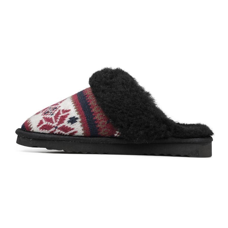 Bearpaw BP00442 Hana Slippers - Dark Red - Beales department store