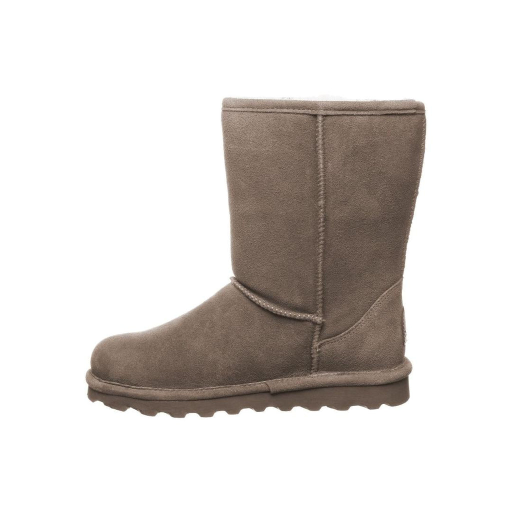 Bearpaw Elle Short Wide Boots - Seal Brown - Beales department store