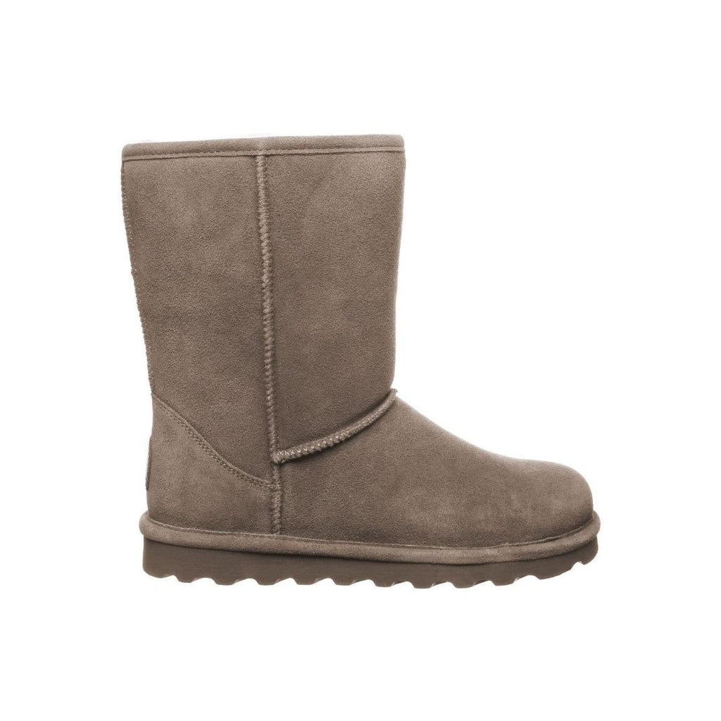 Bearpaw Elle Short Wide Boots - Seal Brown - Beales department store