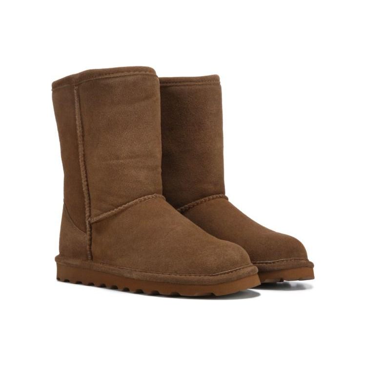 BearPaw Elle Short Wide - Hickory - Beales department store