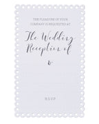Beautiful Botanics Wedding Reception Invites