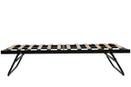 Black Metal Trundle Bed