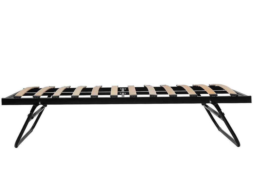 Black Metal Trundle Bed