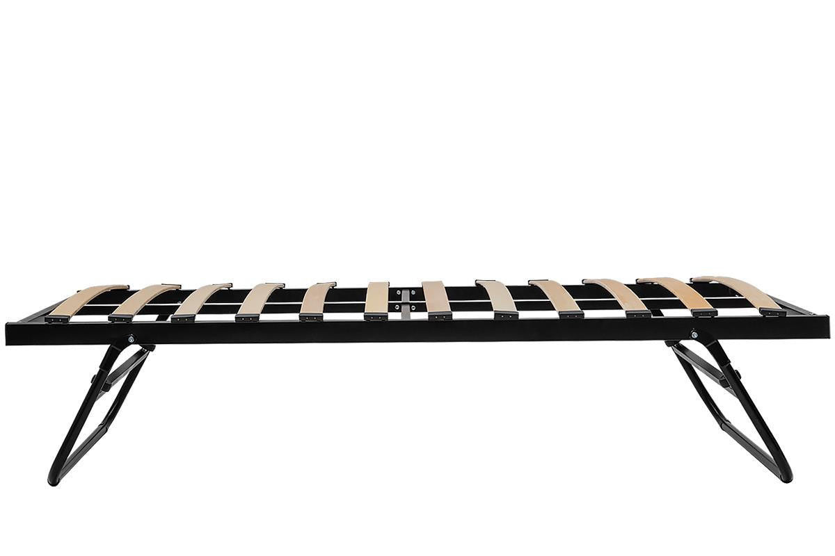 Black Metal Trundle Bed
