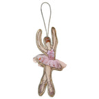 Embellished Ballerina Christmas Tree Decoration- 5 Inner Pack