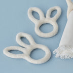 Felt Bunny Easter Napkin Rings
