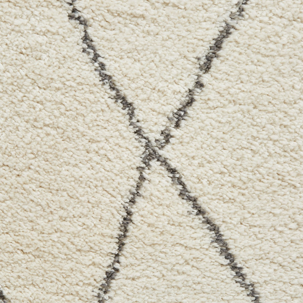 Boho Cream and Grey Runner (60cm x 230cm)