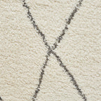 Boho Cream and Grey Runner (60cm x 230cm)