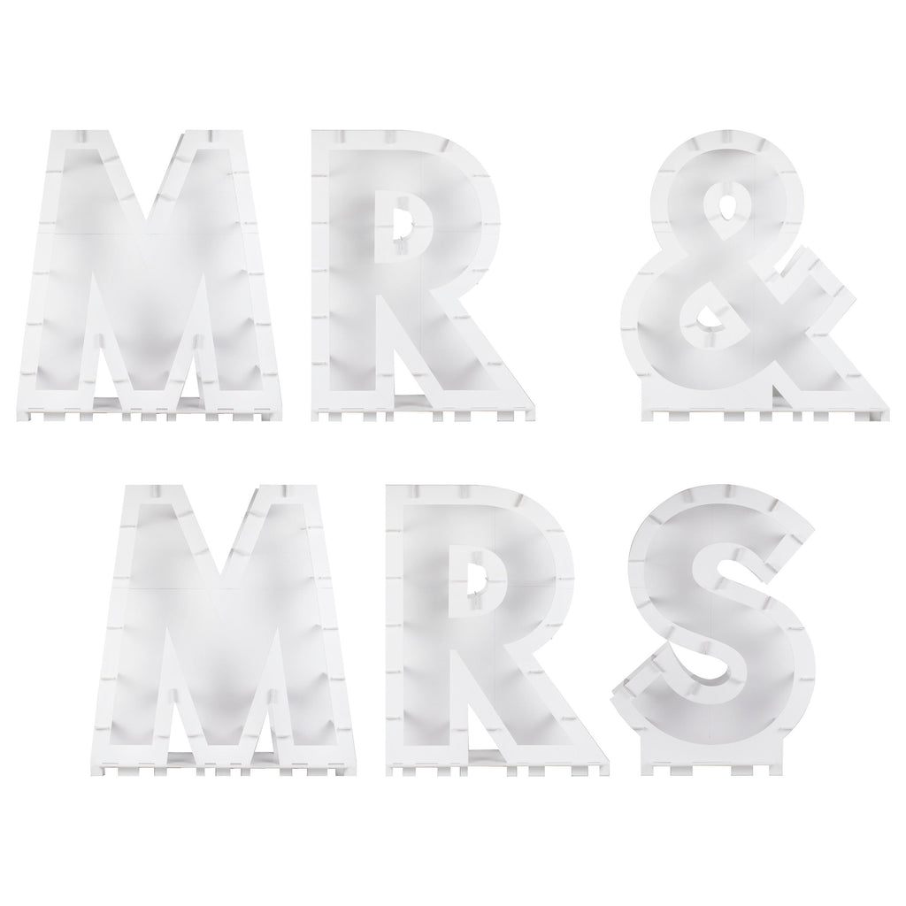 Mr & Mrs Balloon Mosaic Stand- 1 Inner Pack