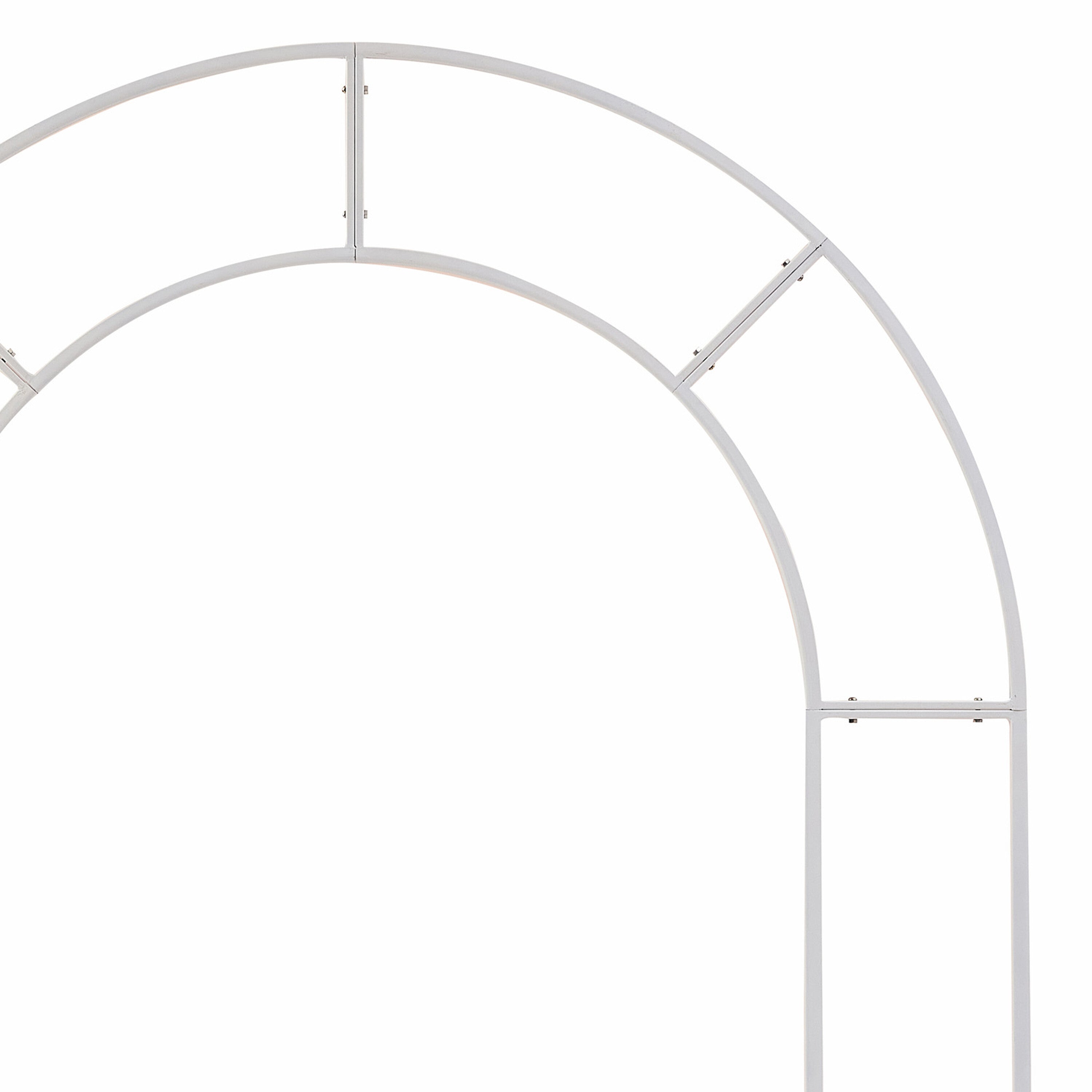 White Metal Frame Arch- 1 Inner Pack
