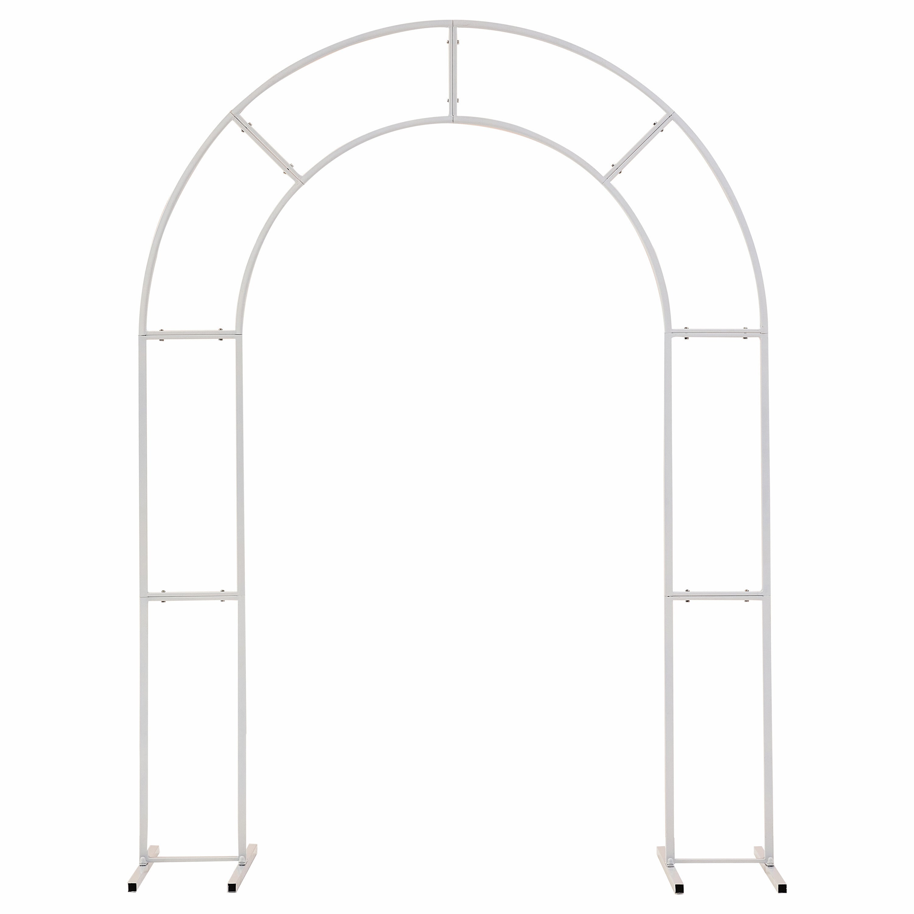 White Metal Frame Arch- 1 Inner Pack
