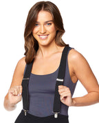 Black Suspender Braces