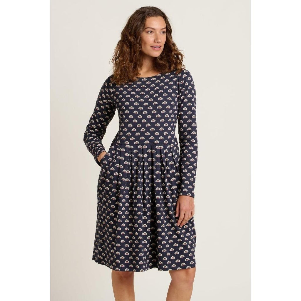 Brakeburn Annie Dress - Navy - Beales department store