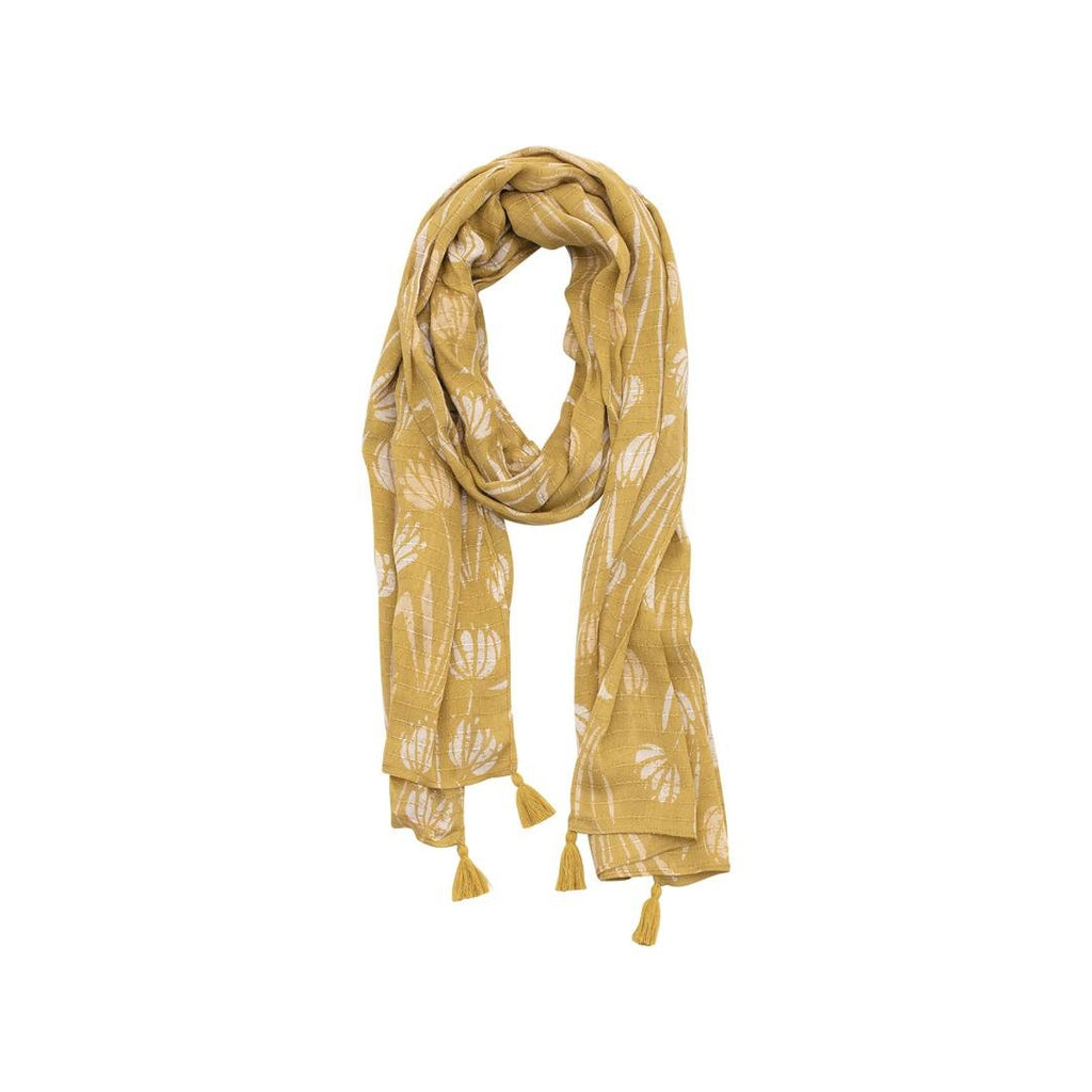 Brakeburn BBLSCA005150 Water Reeds Tassel Scarf - Beales department store