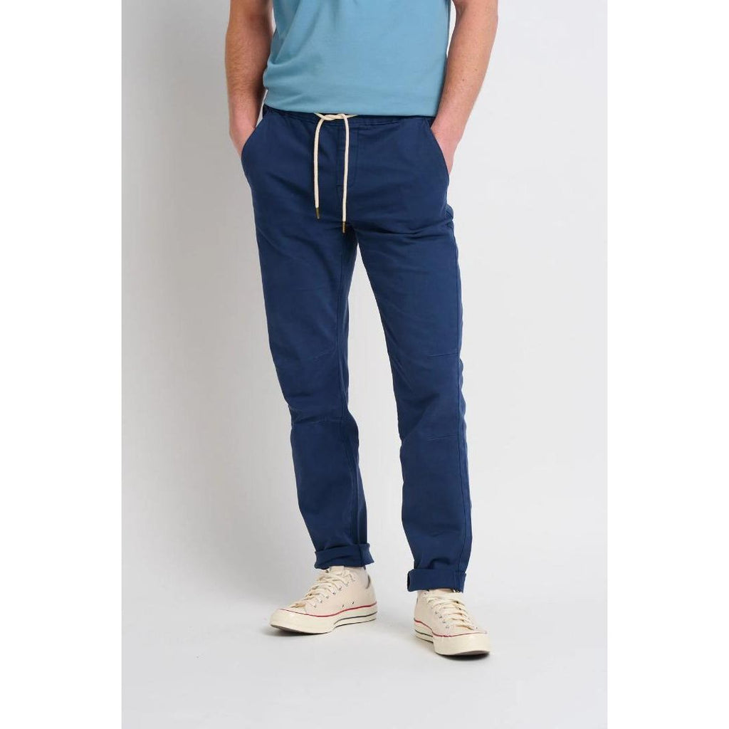 Brakeburn Beach Trousers - Navy - Beales department store