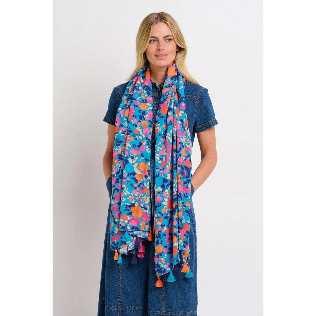 Brakeburn Bloom Floral Scarf - Beales department store