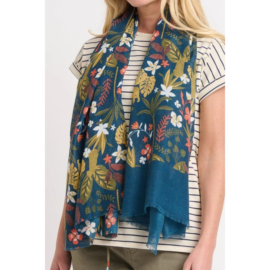 Brakeburn Botanical Jungle Scarf - Beales department store