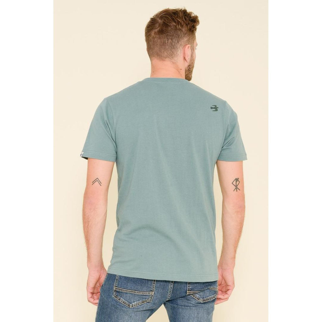 Brakeburn Canoeist Tee - Green - Beales department store