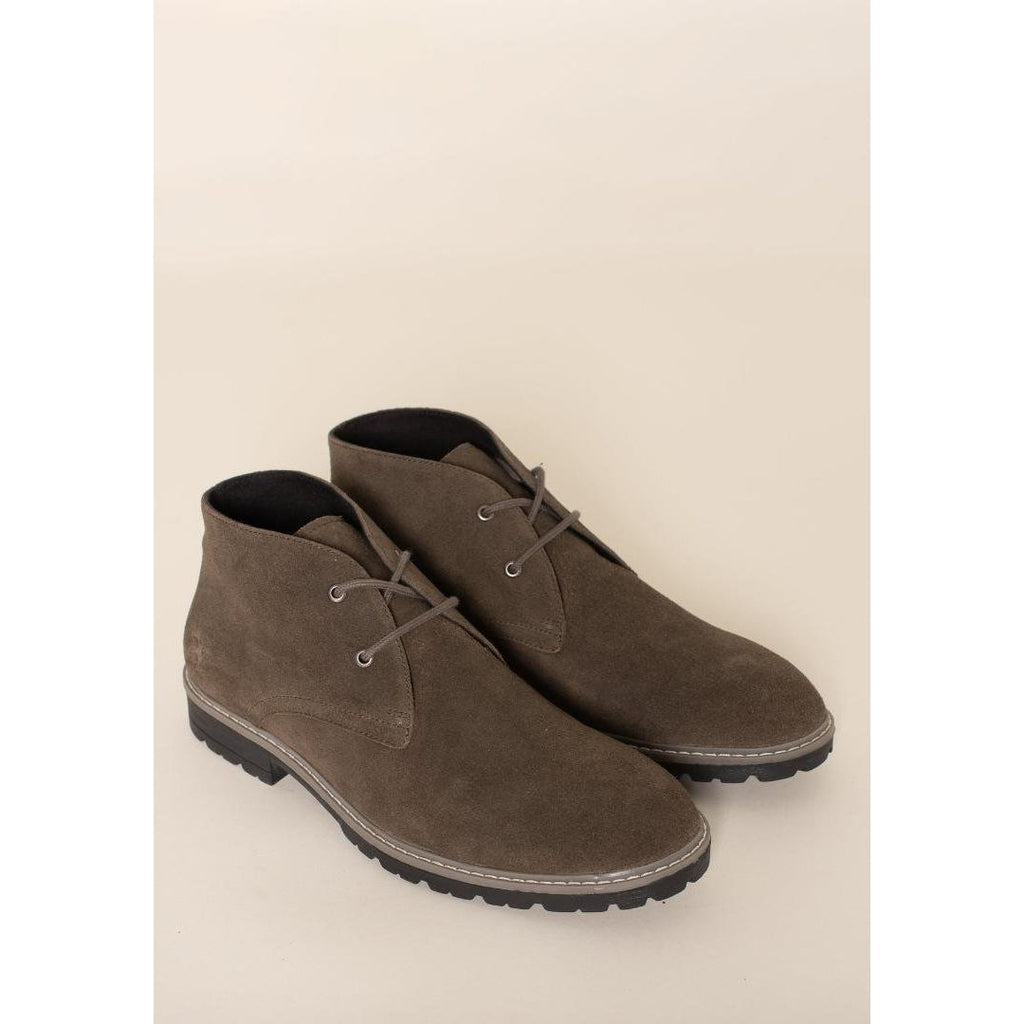 Brakeburn Chukka Boot - Grey - Beales department store