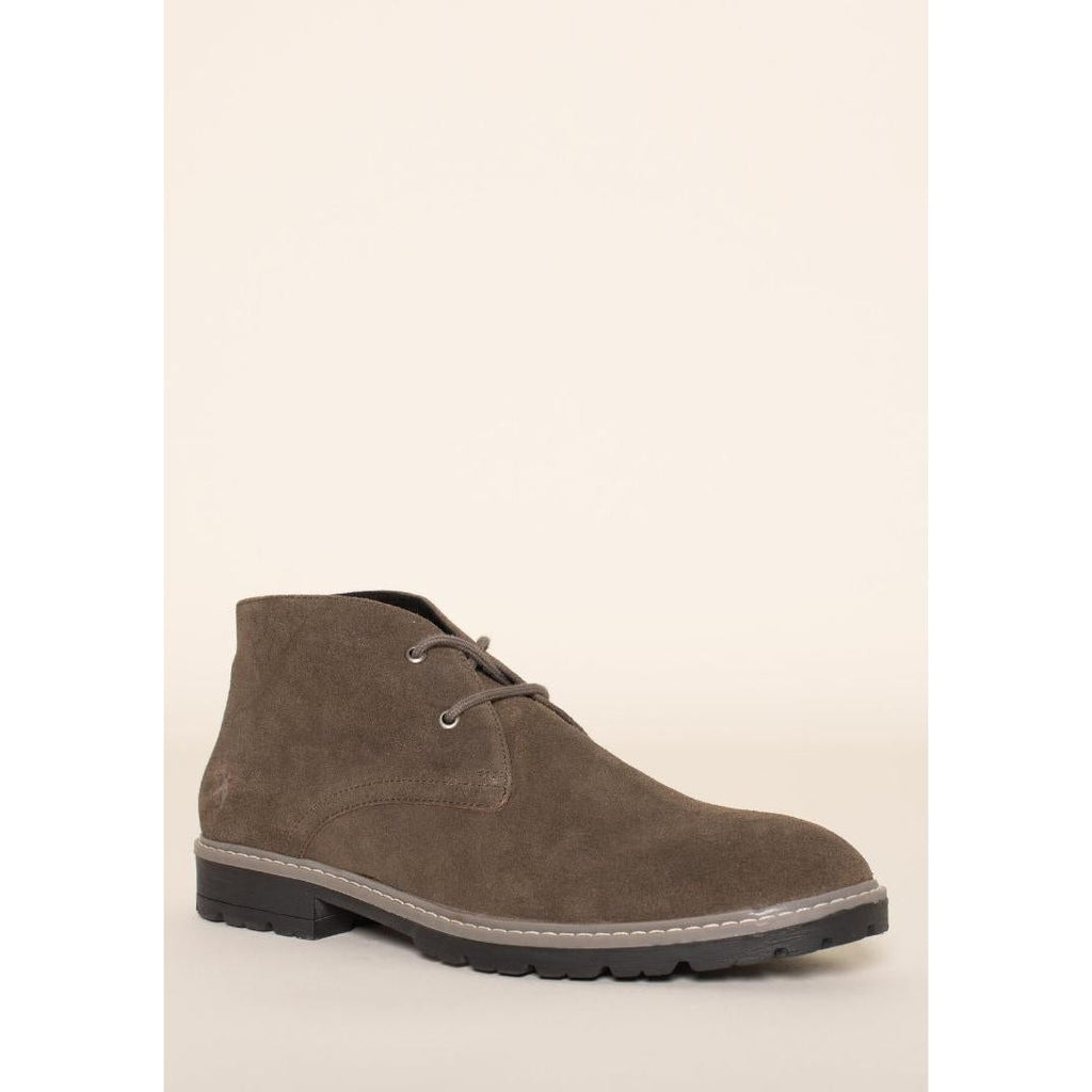 Brakeburn Chukka Boot - Grey - Beales department store