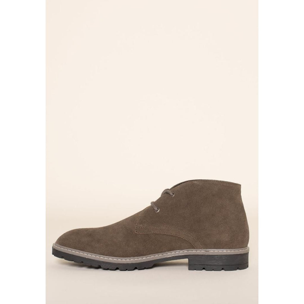 Brakeburn Chukka Boot - Grey - Beales department store