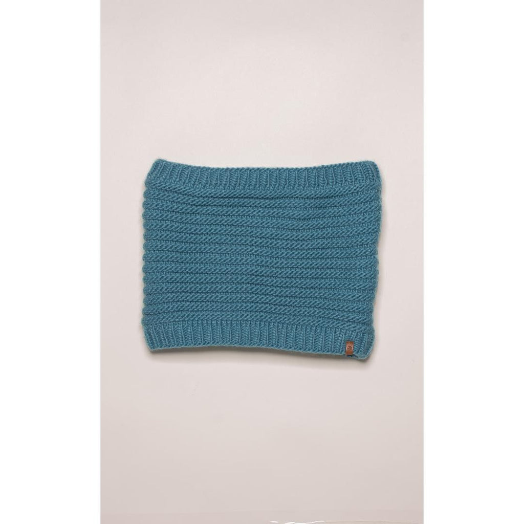 Brakeburn Chunky Knit Snood Blue - Beales department store