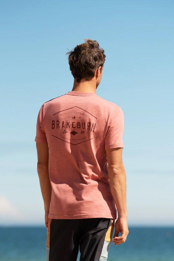 Brakeburn Custom Tee - Pink - Beales department store