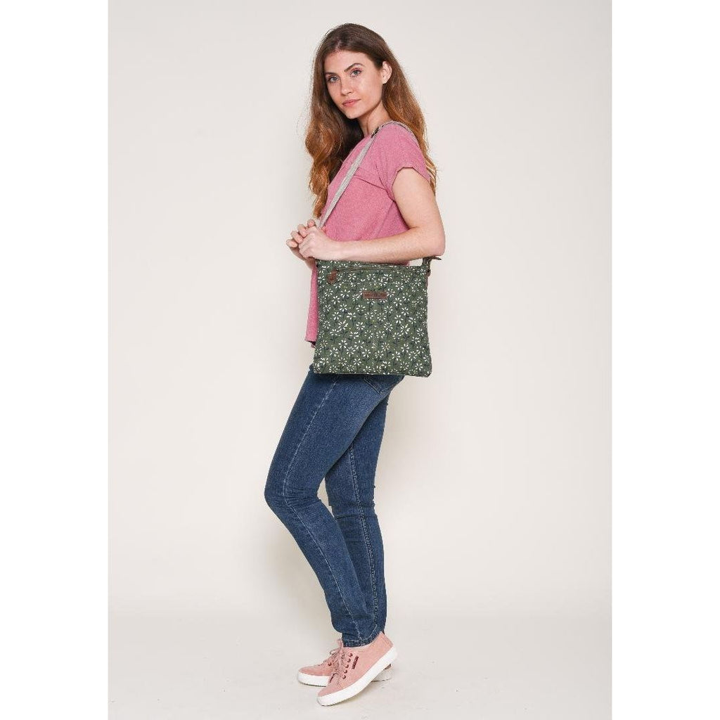 Brakeburn Eden Cross Body - Green - Beales department store