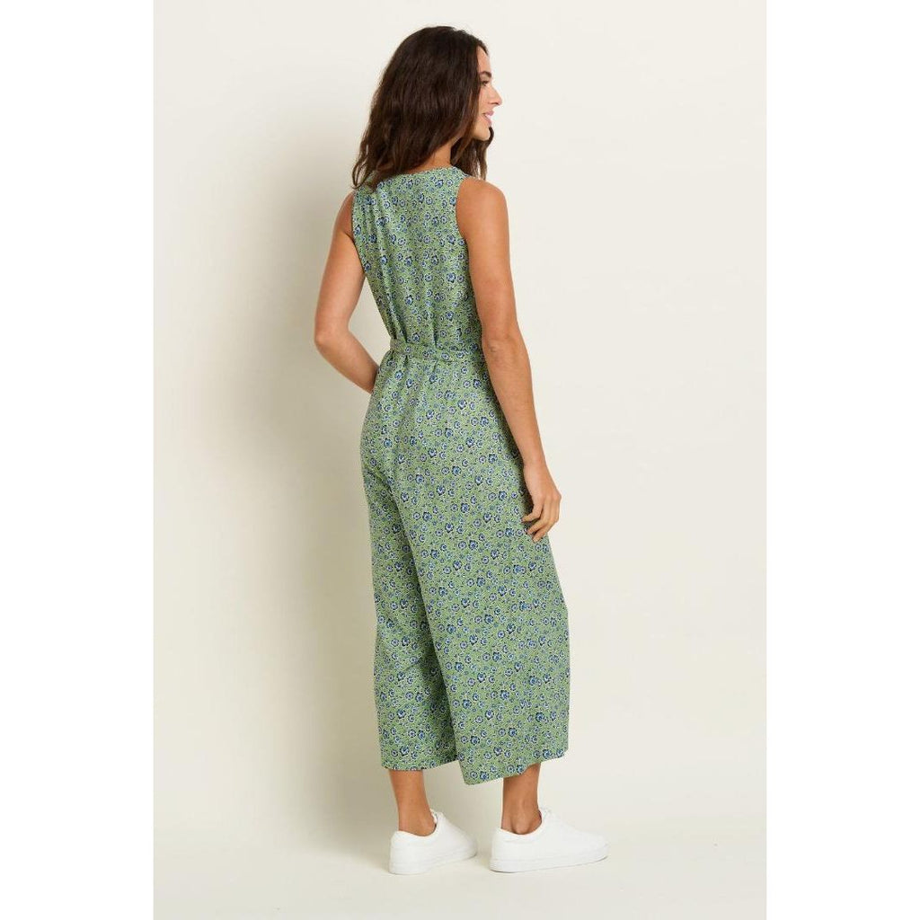 Brakeburn Elsie Jumsuit - Green - Beales department store