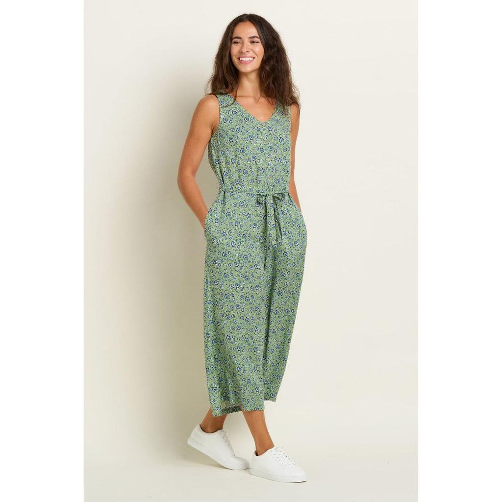 Brakeburn Elsie Jumsuit - Green - Beales department store