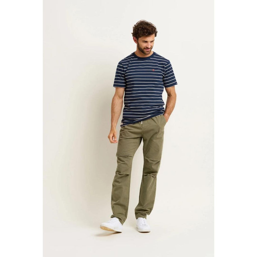 Brakeburn Fatigue Pants - Khaki - Beales department store