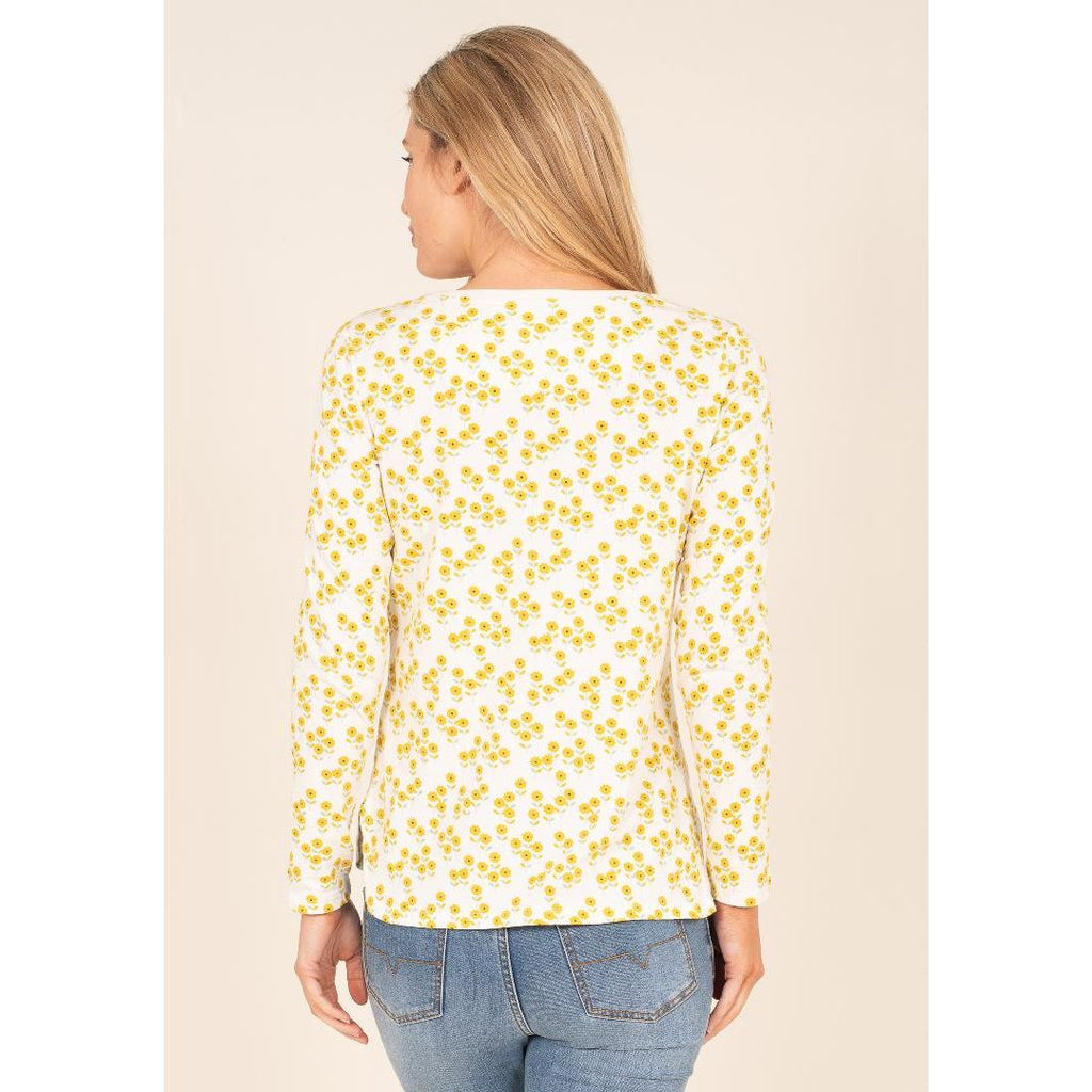 Brakeburn Garden Flower L/S Tee - Multi - Beales department store