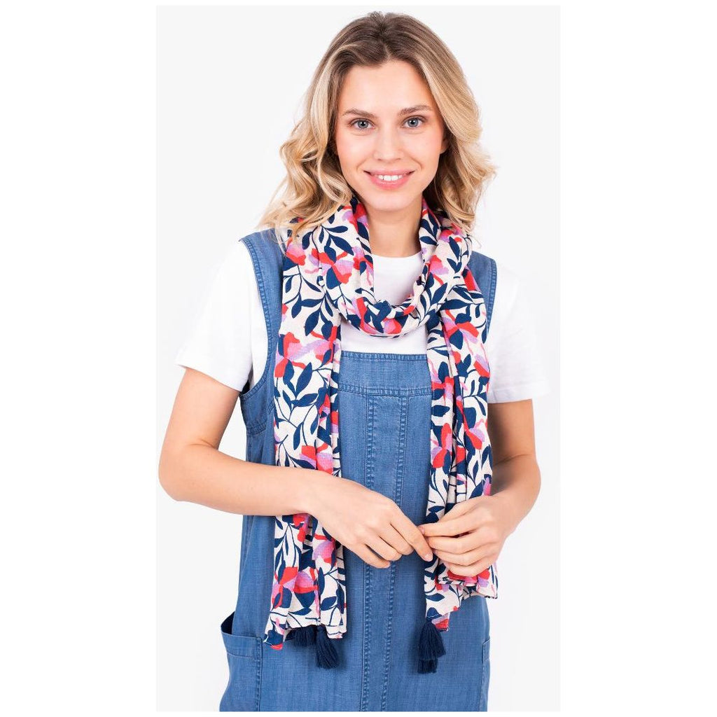 Brakeburn Gardenia Scarf - Multi - Beales department store