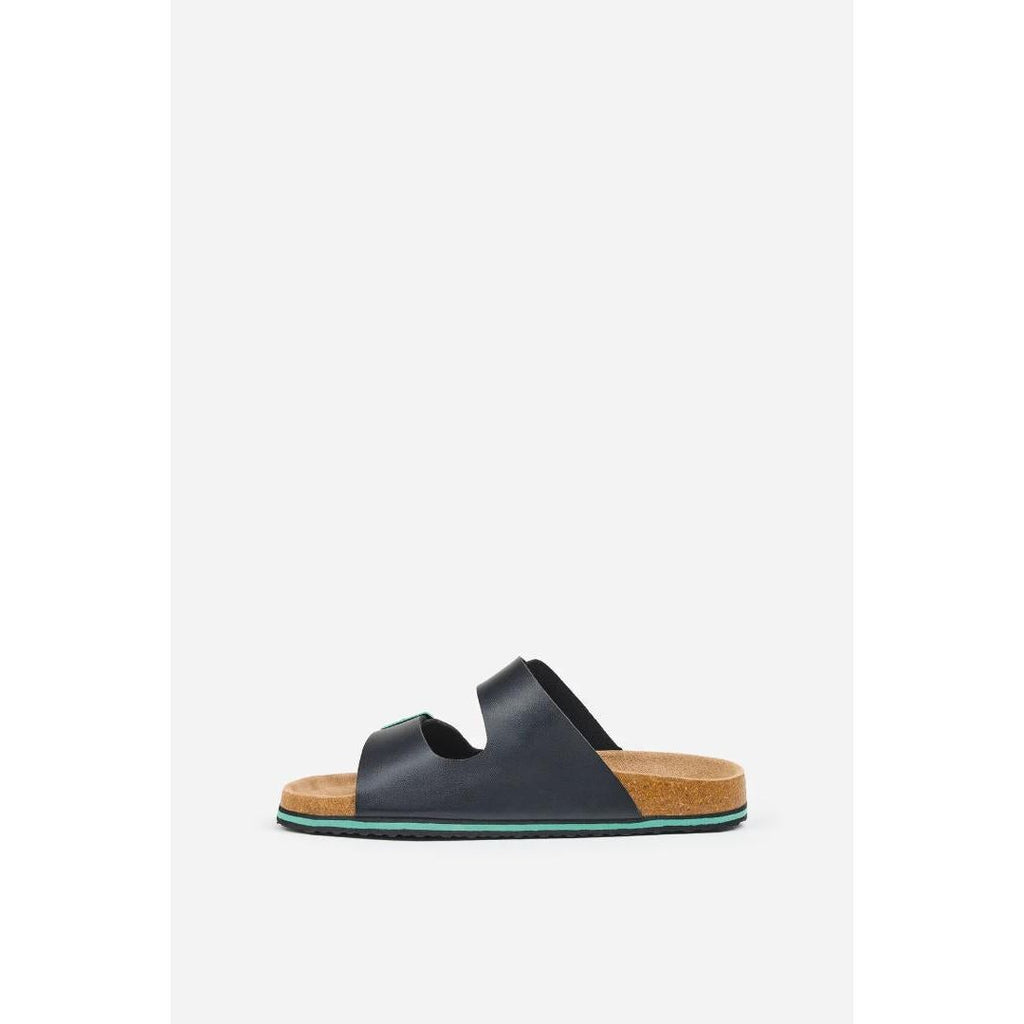 Brakeburn Kelly Pop Sandals - Black - Beales department store