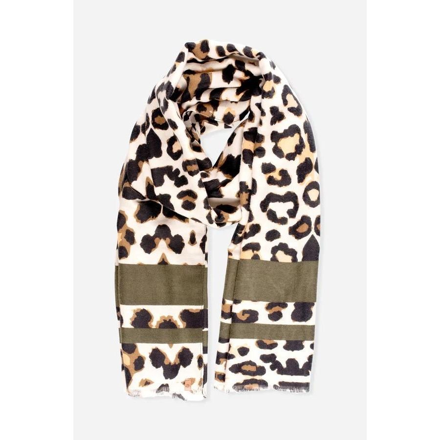 Brakeburn Leopard Blanket Scarf - Beales department store