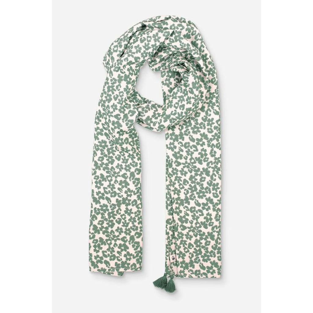 Brakeburn Leopard Floral Scarf - Beales department store