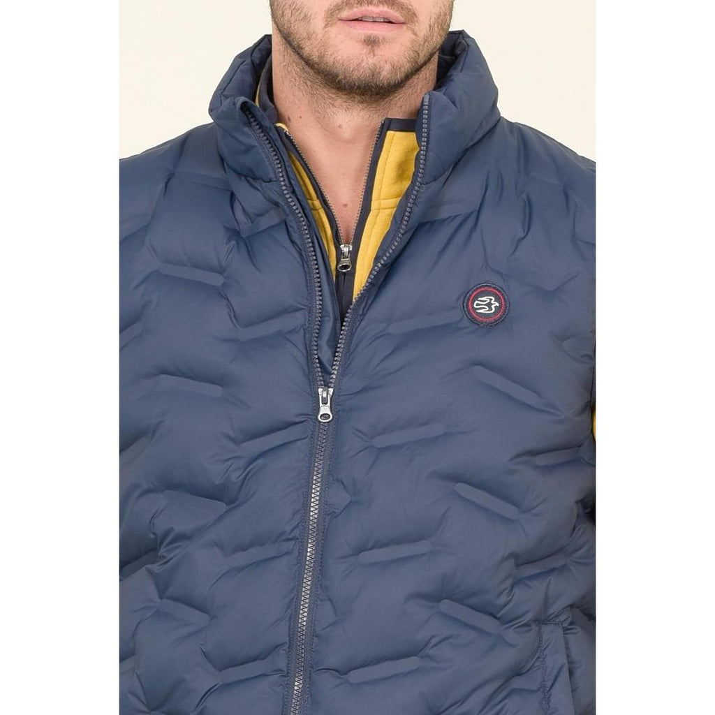 Brakeburn Mens Gilet - Navy - Beales department store